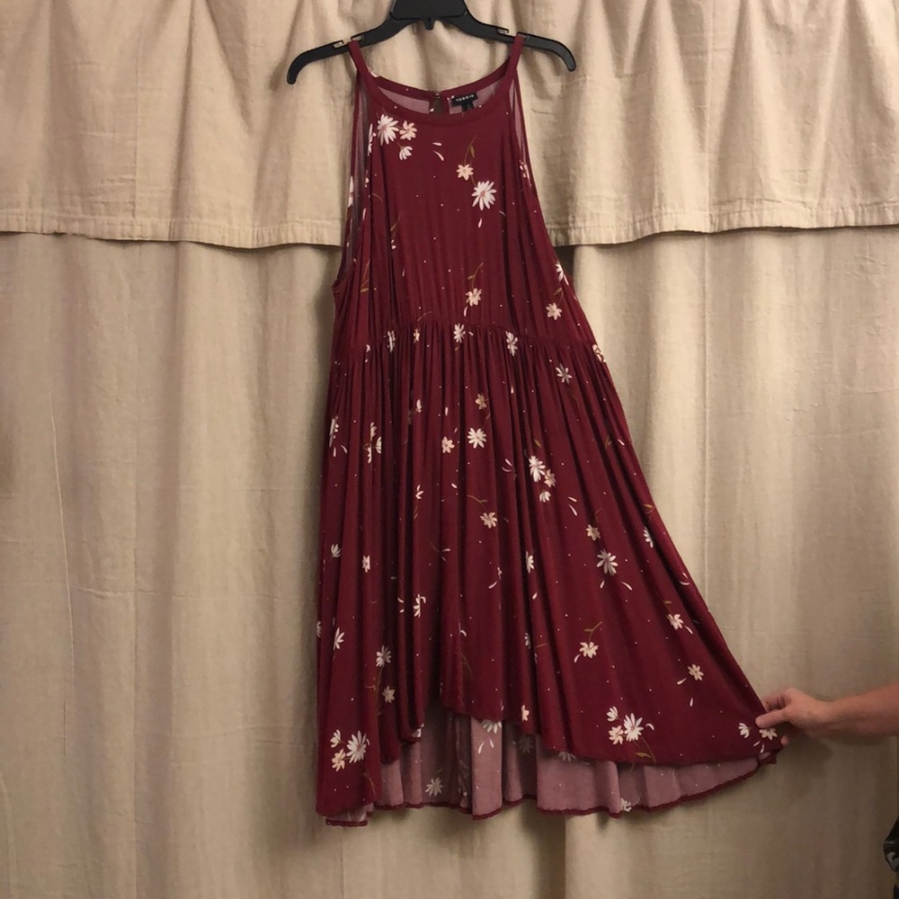 Torrid high/low floral dress